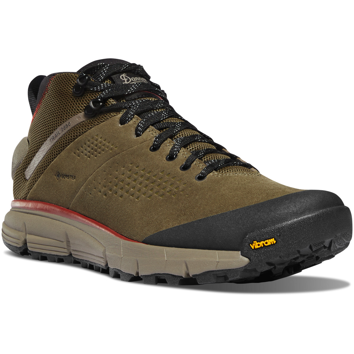 Zapatillas Trekking Danner Hombre Mexico - Trail 2650 GTX Mid Verde Oliva - PZBTC8791